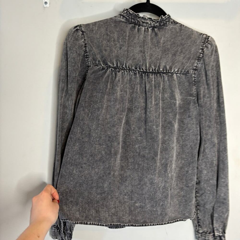 Rails Camille Top Black Acid Wash - Picture 10 of 12